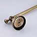 Rozin Wall Mount Bathroom Single Towel Bar Antique Brass