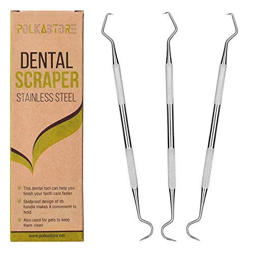 Professional Dental Scraper Tool Dentist Pick, 3Pack Medical