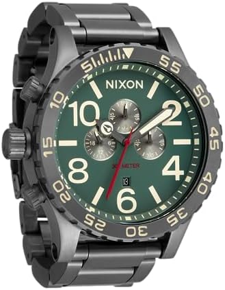 Amazon.com: NIXON 51-30 Chrono. 100m Water Resistant Men's Watch