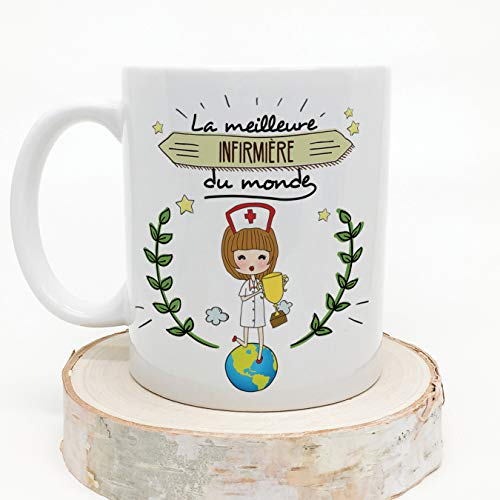 Mugffins (Tazza in Francese) Nurse Original Tazze di caffè e Colazione per Dare Lavoratori Professionisti - La Migliore… - immagine 5