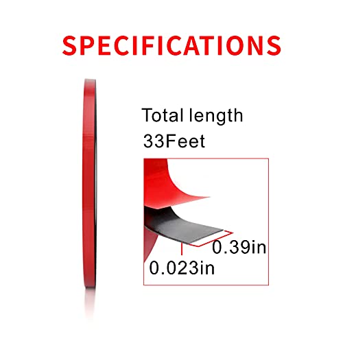 Double Sided Tape Installation Heavy Duty VHB Tape Waterproof Tape, 32