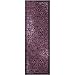 Maples Rugs Pelham Transitional Runner Rug - Made in USA - Washable, Non Slip, Indoor Carpet for Hallway, Kitchen, and Laundry Room, 2' x 6', Wineberry