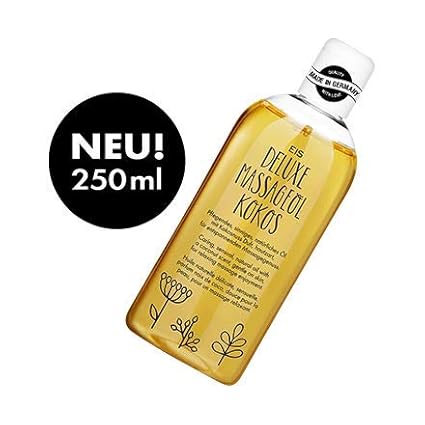 Deluxe Massageöl von EIS, Erotisches Massage Öl, Kokos Aroma, 250 ml