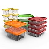 Plas Glas STP42 42 Piece Stackable BPA Free Plastic