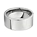 10mm Flat Men's Tungsten Wedding Band - Size 10