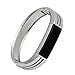 bayite Fitbit Alta Bands Jewelry Bangle For Fitbit Alta, Unadjustable One-size Bracelet, Silver Large 6.3
