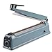 Flexzion 12" (300mm) Impulse Sealer 350W - Manual Plastic Poly Bag Heat Sealing Machine Closer Kit w/Adjustable Timer, Portable with Replacement Element Grip and Teflon Tape primary