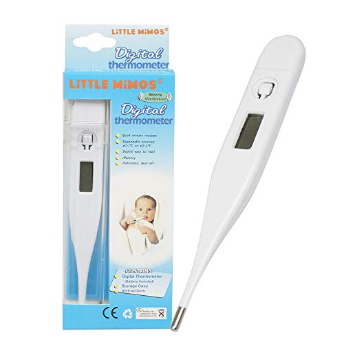 Digital LCD Thermometer Under Arm Rectal Fever Baby Body Temperature