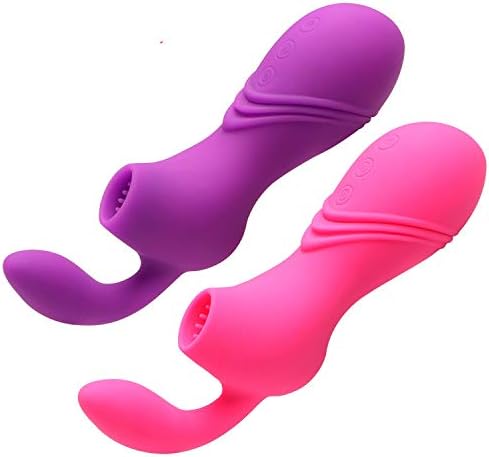 Chest Sucking Blowjob Vibrador Multispeed Funny Oral Licking Privacy Privacy Sucker Vibrador Funny Toys for Women,Purple
