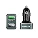 Omaker Quick Charge 2.0 Premium Aluminum 2-Port USB Car Charger