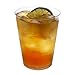 Party Essentials Disposable 10-Ounce Party Cups | Tall Tumblers | Cocktail Glasses, Clear Hard Plastic, 100-Count