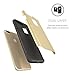 iPhone 7 Plus Case, Snugg Apple iPhone 7 Plus Dual Layer Slim Cover [Infinity Series] Protective Bumper Shell Skin – Gold