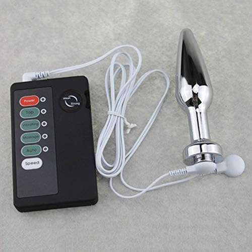 Plug 11.6 2.9cm Beginner Elf Pulse Plug Electric Shock Stainless Metal Plug Toys Tshirt,Jewel Plug Plugs