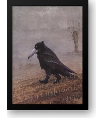Amazon.com: Krahe Rudi Hurzlmeier Black Raven Crow In Boots