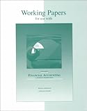 Financial Accounting Working Papers, Edwards, James D., 0256132321