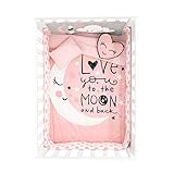 HOT Seller Moon and Stars Crib Bedding Set Nursery for Baby Shower Gift 6 PCS
