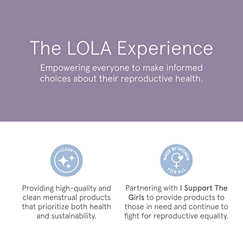 LOLA Ultra Thin Liners Cotton Panty Liners for Women, Hypoallergenic Pads for Women, HSA FSA