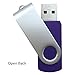 Enfain Purple Flash Drive 16GB USB Memory Stick Drives 10 Pack for Distributing, Sharing Data of Work and Life in a Special Color