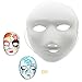MICHLEY Halloween Mask 12 pieces DIY White Kids Face Hand Painted DIY Plastic Mask Party Gift Decoration Category Home Activity Coloring Game