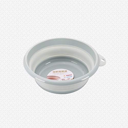 Scelet Portable Collapsible Wash Basin BPA Free Folding Space Saving Plastic Washtub