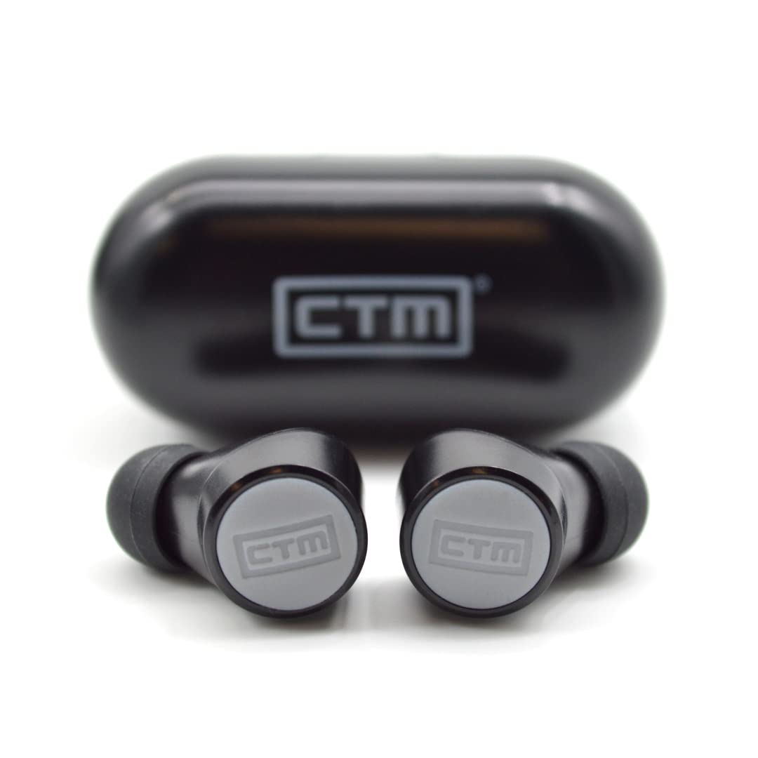 Clear Tune Monitors CTM Explore P2 TrueWireless In-Ear Headphones Black 1.5 cm