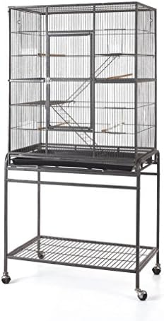 Large 3 Levels Ferret Cat Chinchilla Sugar Glider Small Animal Bird Cage 614