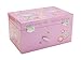 JewelKeeper Light Pink Ballerina Musical Jewelry Box with Pullout Drawer, Jewel Storage Organizer Case, Swan Lake Tune