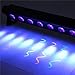 UV Black Light,Elfeland 27W 9LED UV Light Bar Disco Lights Stage Lights for UV Body Paint Blacklight Party Supplies Glow in The Dark Neon Glow Aquarium Curing (100-240V AC)