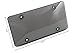 License Plate Cover - Tinted Plate Shields - 2-Pack Unbreakable Shields for Long Lasting Protection