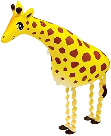 Walking Animal Balloon Airwalker Birthday Party Pet Balloon Kids Boys Toy Gift (Giraffe)