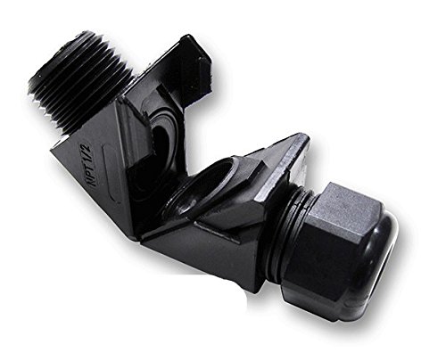 Liquid Tight Dome Elbow Strain Relief 3/8 Npt .08 - .24 Cable
