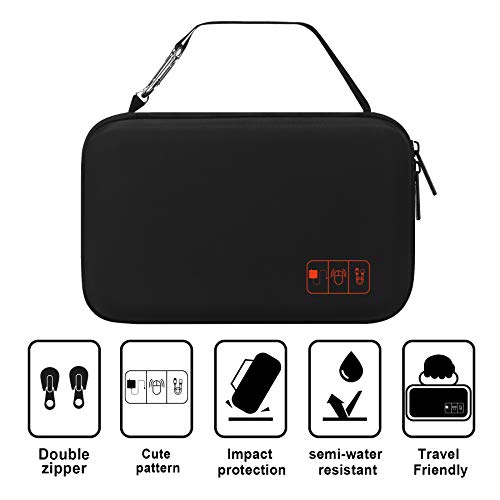 Hard Electronics Organizer, Travel Cable Organizers Bag Electronic Accessories Tech Storage