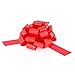Big Red Bow for Car - 28 Giant Fluffy Loops for Your Large Gift Decoration, Perfect Shape Car Bow, Giant Bow for Car