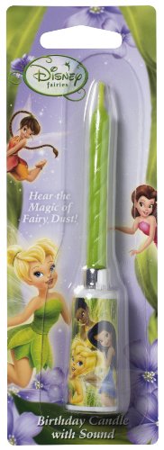 Disney Fairies Birthday Sound Candle