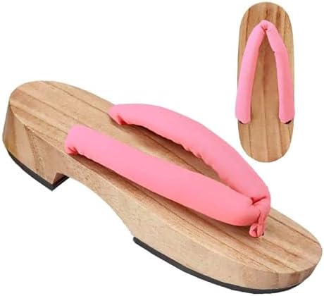 Meaniny Wooden Clogs Women's Kamado Kochou Cosplay Shoes Geta