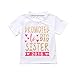 Gaono 2018 Baby Girl Clothes Outfit Big Sister Letter Print T-shirt Top Blouse Shirts (White, 2-3 Years)