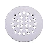 TRUTMI 4-1/4 Inch Snap-in Shower Floor Drain Replacement Cover,Brushed Nickel,also also Chrome and Oil Rubbed Bronze for Choose