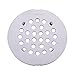 TRUTMI 4-1/4 Inch Snap-in Shower Floor Drain Replacement Cover,Brushed Nickel,also also Chrome and Oil Rubbed Bronze for Choose
