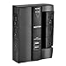 1350-Joule USB Wall Outlet Surge Protector, 6 Grounded Outlets (3 Swivel and 3 Side-Entry), 15A/125V/1875W, 2.4A Dual USB Charging Ports, ETL Listed, Black
