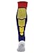 2015/2016 Barcelona Messi Neymar Suarez Youth Kids Professional Soccer Football Futbol Socks (NAVY/RED (HOME))