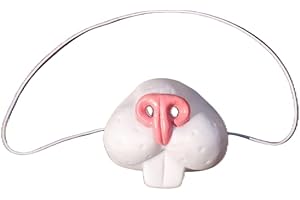 Zitokin Bunny Duck Parrot Nose Hog Snout Latex Free Kids Piggy Role Play Halloween Costume for Children