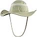 AKASO Sun Hat for Men & Women - Wide Brim Bucket Hat, Breathable Boonie Hat，UPF 50+ Sun Protection Fishing Hat for Camping Hiking Hunting Golf, khaki Large