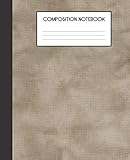 Composition Notebook: Vintage Gothic Grunge Skull College Ruled Notebook Lined School Journal