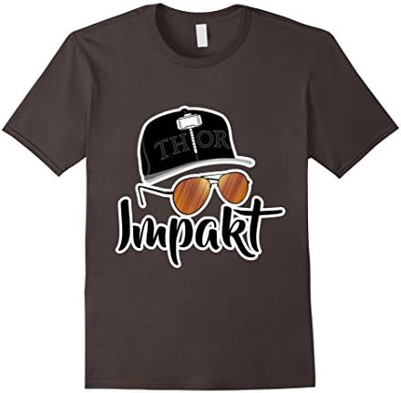 Mens impaKt T-Shirt - Beautiful Douchebag Edition Large Asphalt