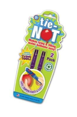 Tie-Not - Water Balloon Tying Tool - 2 Pack
