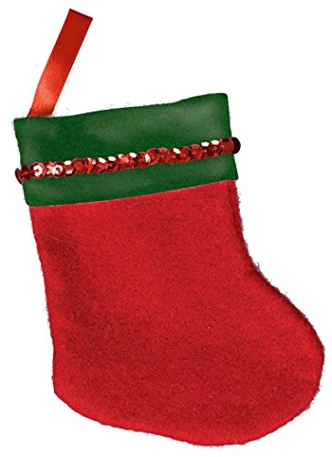 Festive Christmas Elegant Stocking Party Decoration, Felt, 5