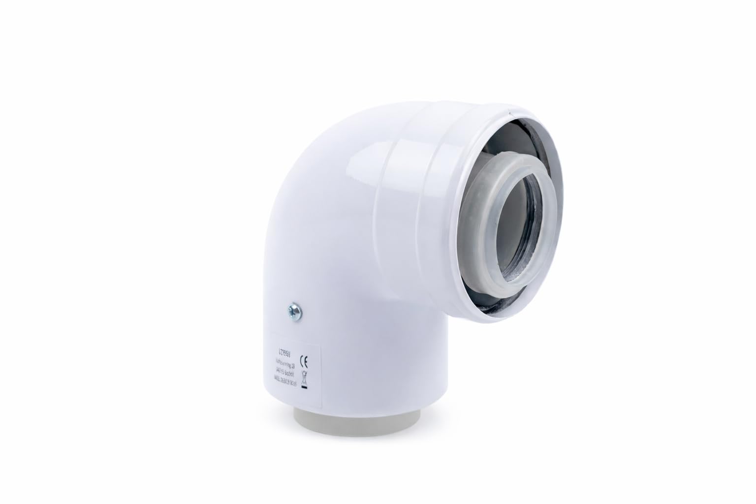 Uzman-Versandand, concentric exhaust pipe, diameter 60/100 mm, elbow angle, exhaust pipe, exhaust pipe, double pipe, exhaust pipe,