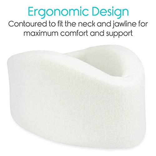 Vive Neck Brace Foam Cervical Collar Vertebrae Whiplash Wrap Aligns
