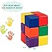 Costzon Soft Blocks, Toddler Foam Block Playset for Safe Active Play and Building, Indoor Climbers Stacking Play Set Learning Toys for Toddlers, Baby, Kids and Preschooler (5.5-Inch, 12-Piece)