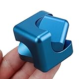 MNtech Fashion New Fidget Cube Hand Spinner Triangle Plastic Finger Focus Toy For Adults and Kids (Blue)